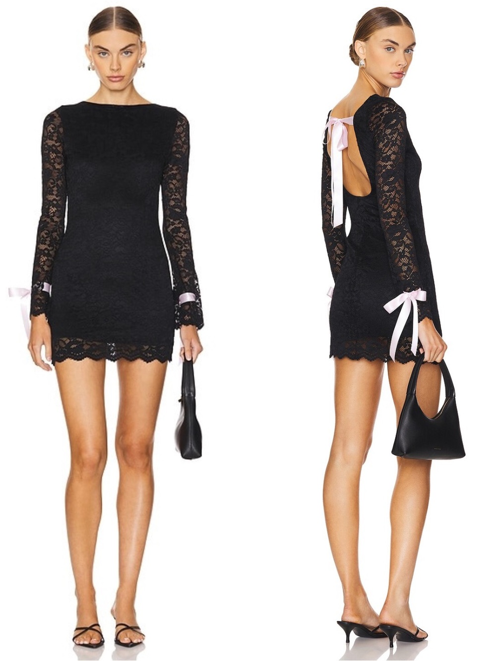 More To Come x Revolve Caterina Mini Dress in Black